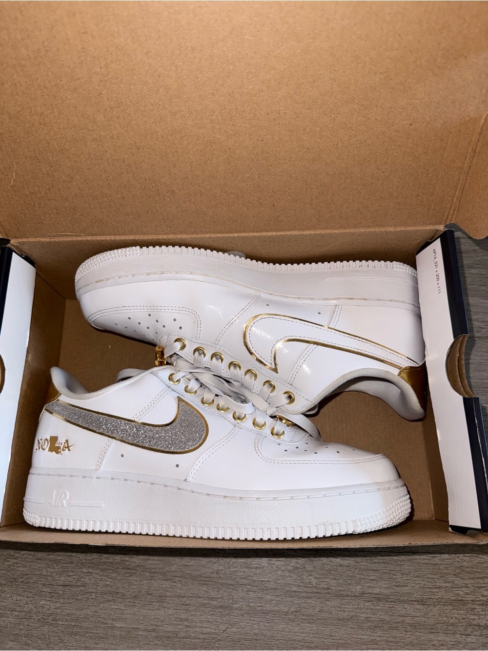 Nike Air Force 1 Low 'NOLA' (Size 9.5 Women’s/ Size 8 Men’s)